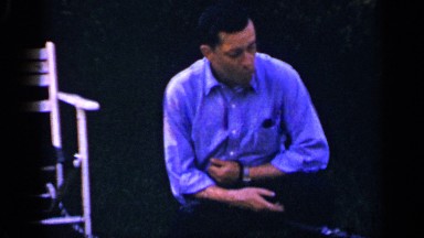1965: a person is playing with a dog LONG ISLAND NEW YORK
