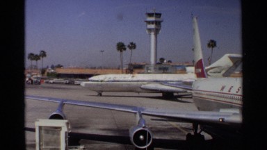 1968: airplane moving scenery SCOTTSDALE ARIZONA