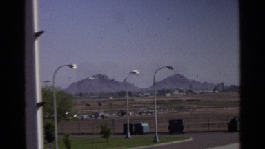 1968: the view about the city side SCOTTSDALE ARIZONA