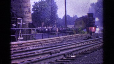 1976: rail coming in path ILLINOIS CHICAGO