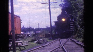 1976: the beautiful view of train ILLINOIS CHICAGO