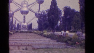 1961: the scenario of the ancient construction PARIS FRANCE