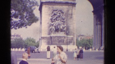 1961: a memoir gate of magnificent construction in the city on the side