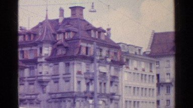 1961: a view of some random buildings SWITZERLAND