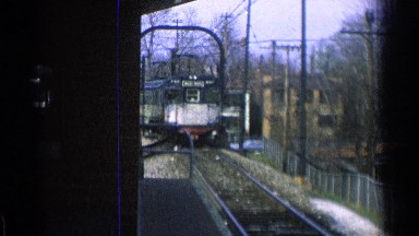 1965: a train moving scenery OHIO