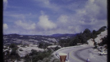 1971: Looking Out Over a Rocky Desert and Distant Mountains