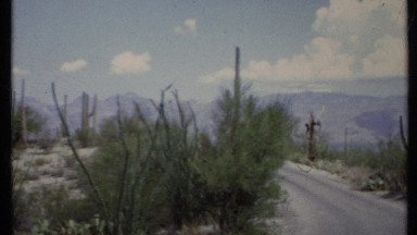 1971: deserted road CALIFORNIA