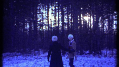1979: people are walking in a forest ITHACA NEW YORK