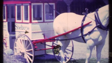 1984: a horse drawn carriage VERMONT