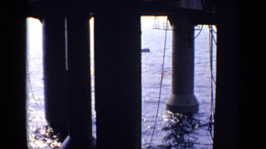 1970: a view of water under a bridge UNITED KINGDOM