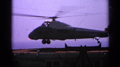 1970: an amazing view of helicopter UNITED KINGDOM