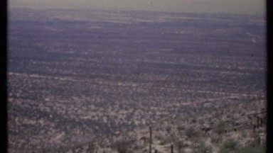 1971: View of the City and Surrounding Hills from a High Vantage Point