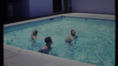 1971: A Family Enjoyment at a California Poolside