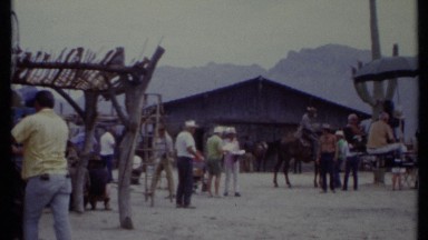 1971: the mens are taking film shooting on the particular place CALIFORNIA