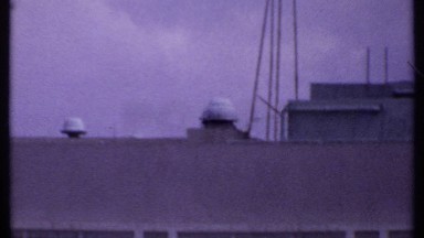 1969: the roof of a hotel and motel symbols. THAILAND