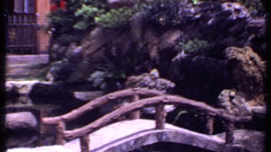 1969: Back Yard of a Nazi Mansion with Creekside Garden