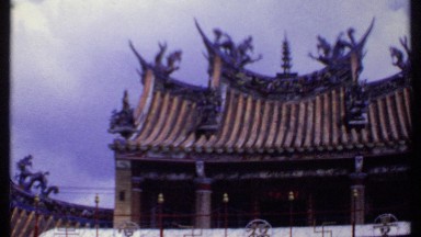 1969: Beautiful View of Buildings in Thailand