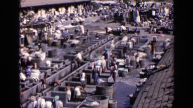 1970: the group of people worked together INDIA