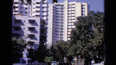 1970: building is viewed from multiple angles highlighting the many stories