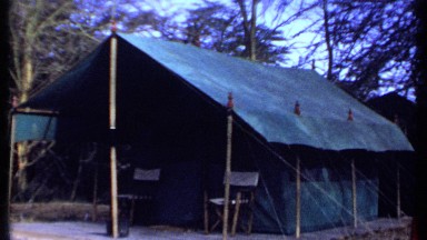 1969: tent is construct by someone during morning time KENYA
