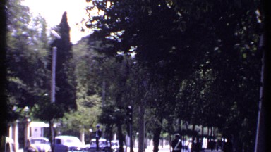 1969: tall building behind a busy street KENYA