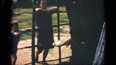 1969: People Chatting in a Grassland, Massachusetts