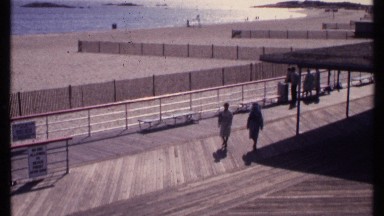 1969: tourist destination on the boardwalk at the beach NEW LONDON CONNECTICUT