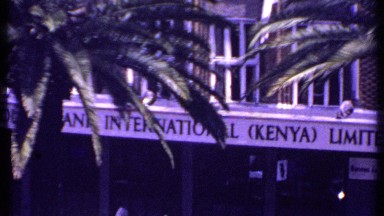 1969: beautiful view of building KENYA