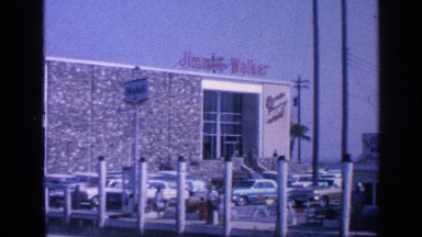 1968: entrance of the hotel FLORIDA