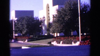 1968: people are watching the view of city FLORIDA