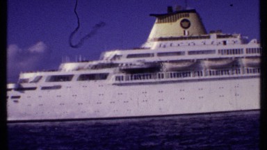 1969: whole view of ship BAHAMAS