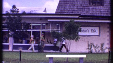 1969: the people are gathered in the place BAHAMAS