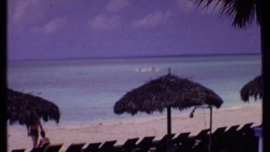 1969: viewing coolest beach BAHAMAS