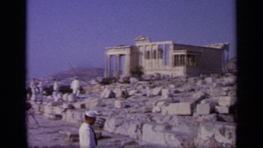 1963: Soldiers and Civilians Visit Ancient Ruins in Greece