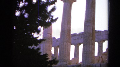 1963: Beautiful View of Building in Greece