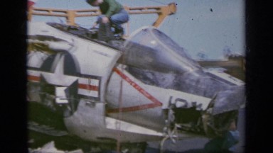 1963: Planes Get Ready for Battle GREECE