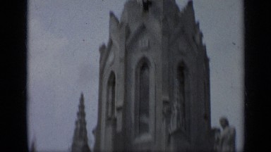 1962: The Artwork of the Beautiful and Highest Church in the City Italy