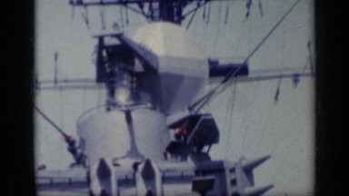 1962: cruise are ready start for tourist,beautiful ocean to travel