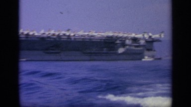 1963: Beautiful View of Ship in Greece