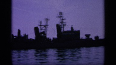 1963: Navy Ships on Ocean in Greece