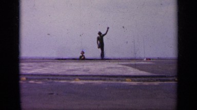 1963: the view about the transportation landed place GREECE