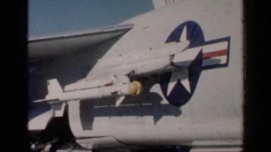 1962: A Navy Airplane in Flight Over Cuba
