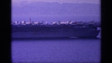 1962: An Amazing View of Ship in Italy