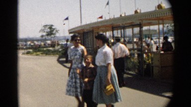 1959: enjoying atmosphere of disneyland DISNEYLAND
