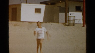 1959: boy running SAN FRANCISCO
