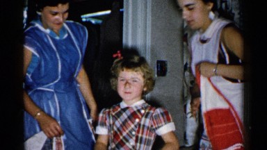 1952: Baby Crying in New Hampshire Family Home Movie