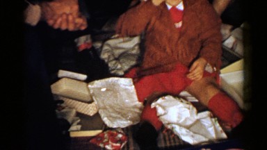 1952: Happy Christmas-Time Child New Hampshire