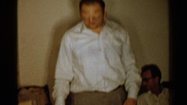 1952: a girl is sitting near the table NEW HAMPSHIRE