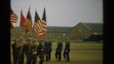 1952: the group of people are gathered NEW HAMPSHIRE