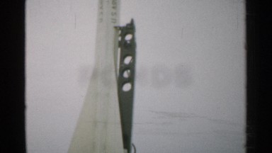 1952: military anti-air battery missile waiting for launch NEW HAMPSHIRE